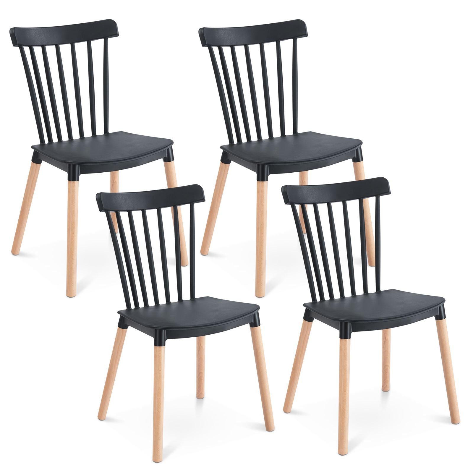 IDIMEX Esszimmerstuhl RAVI (4 St), Esszimmerstühle 4er Set im skandinavisch günstig online kaufen