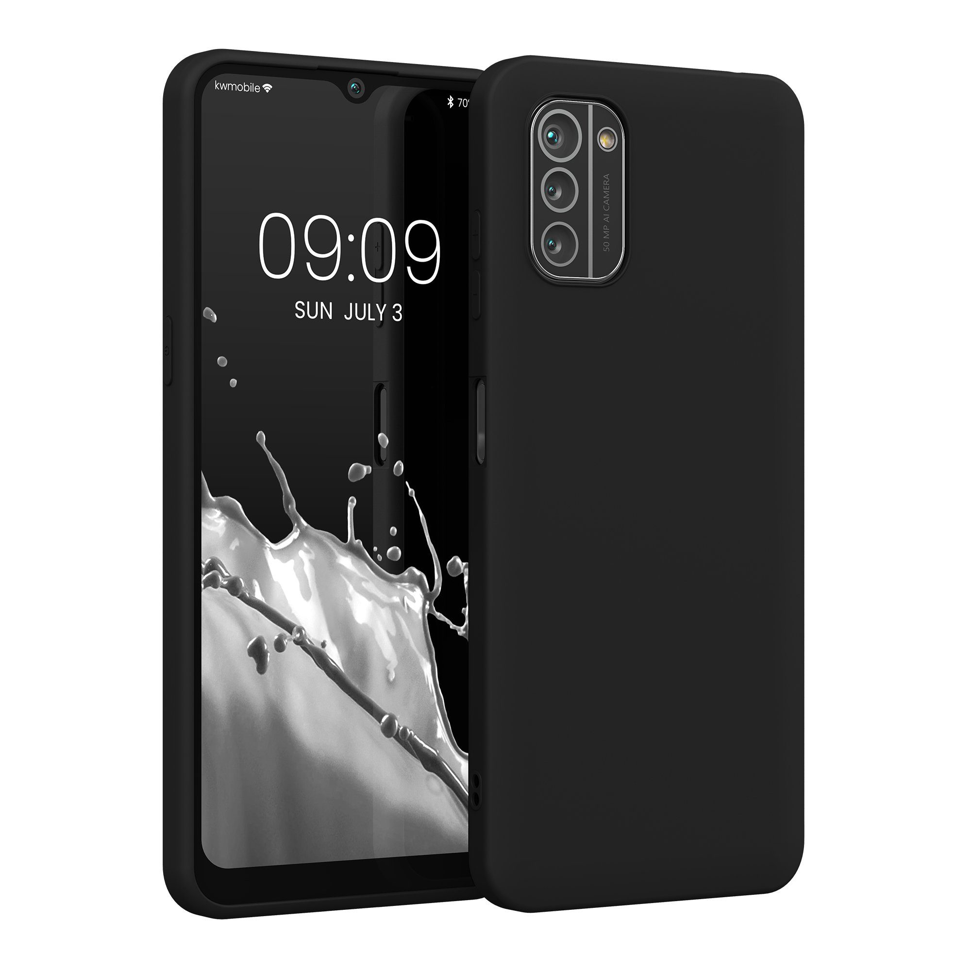 kwmobile Handyhülle Hülle für Nokia G21 / G11, Hülle Silikon - Soft Handyhülle - Handy Case Cover