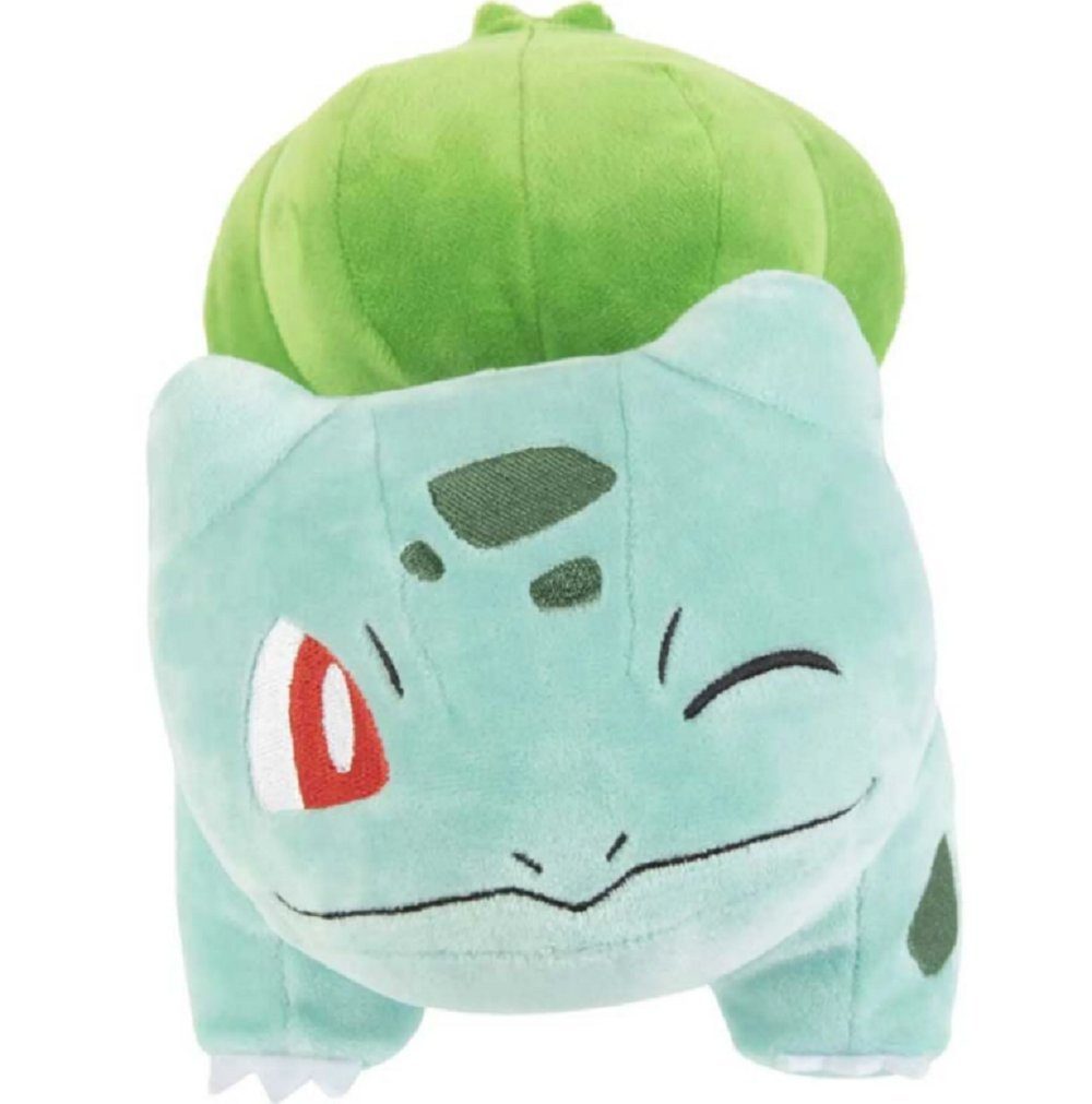 POKÉMON Plüschfigur Pokémon zwinkerndes Bisasam Kuscheltier 20 cm