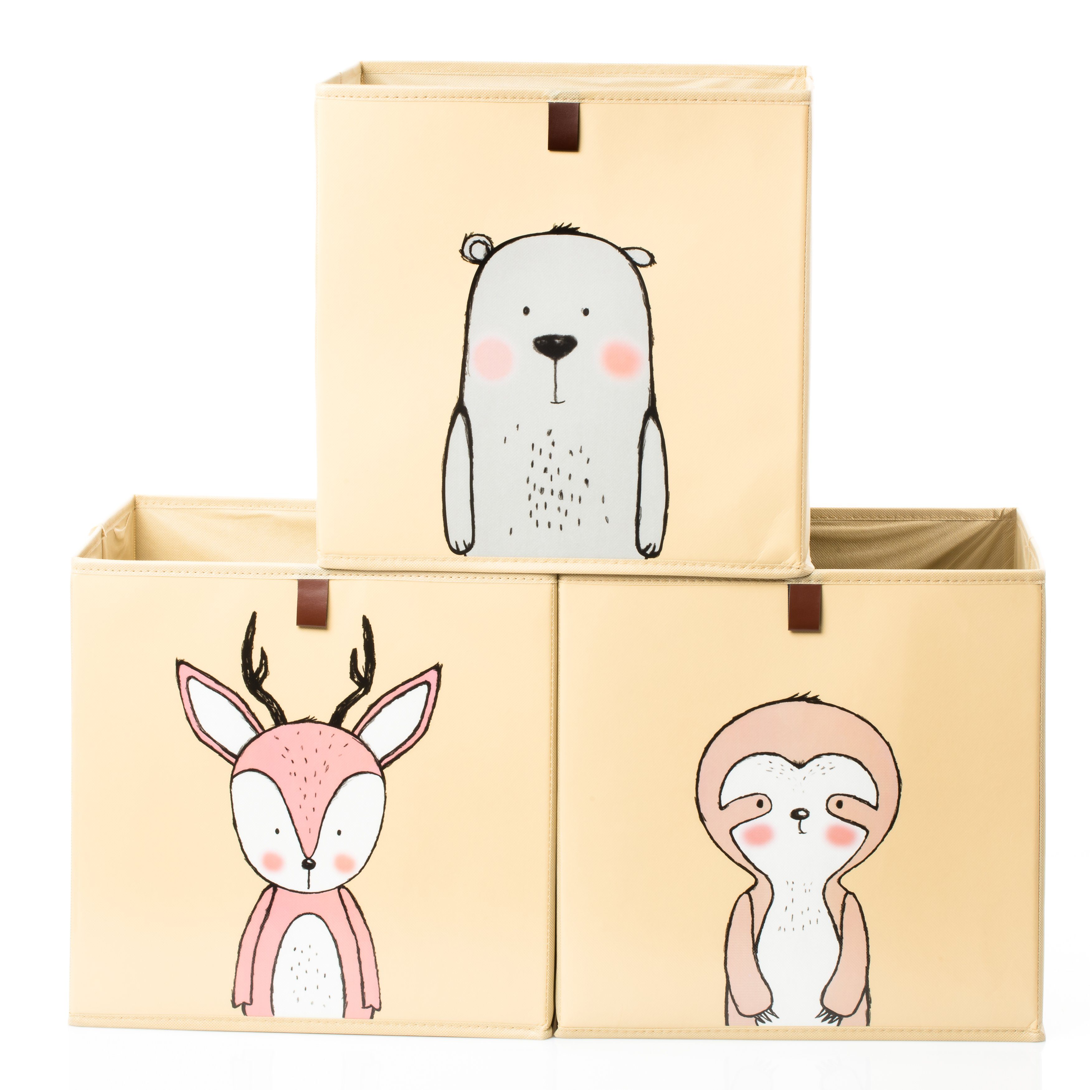 Centi Faltbox Aufbewahrungsboxen, Kallax Boxen (Set, 3 St., 33cm x 33cm x 3 günstig online kaufen