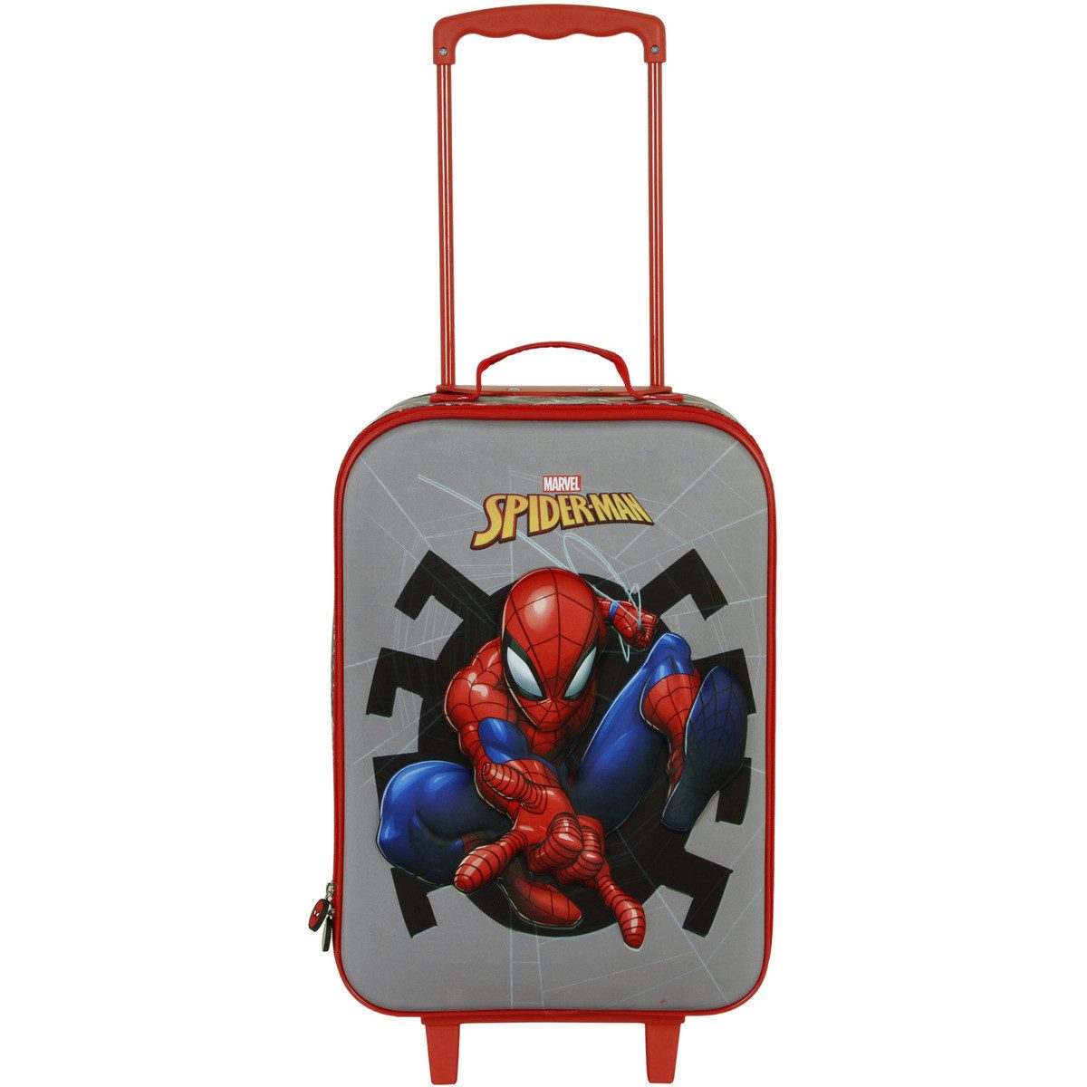 MARVEL Kinderkoffer Spiderman Unisex Kinder, Koffer, Kinderkoffer, Reisekoffer, Trolley, Reisetasche