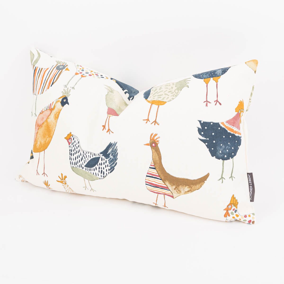 SCHÖNER LEBEN. Dekokissen Kissenhülle Harriet Vintage Hühner in div. Größen günstig online kaufen