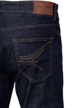 KingKerosin Gerade Jeans Robin Selvedge im Selvedge-Design