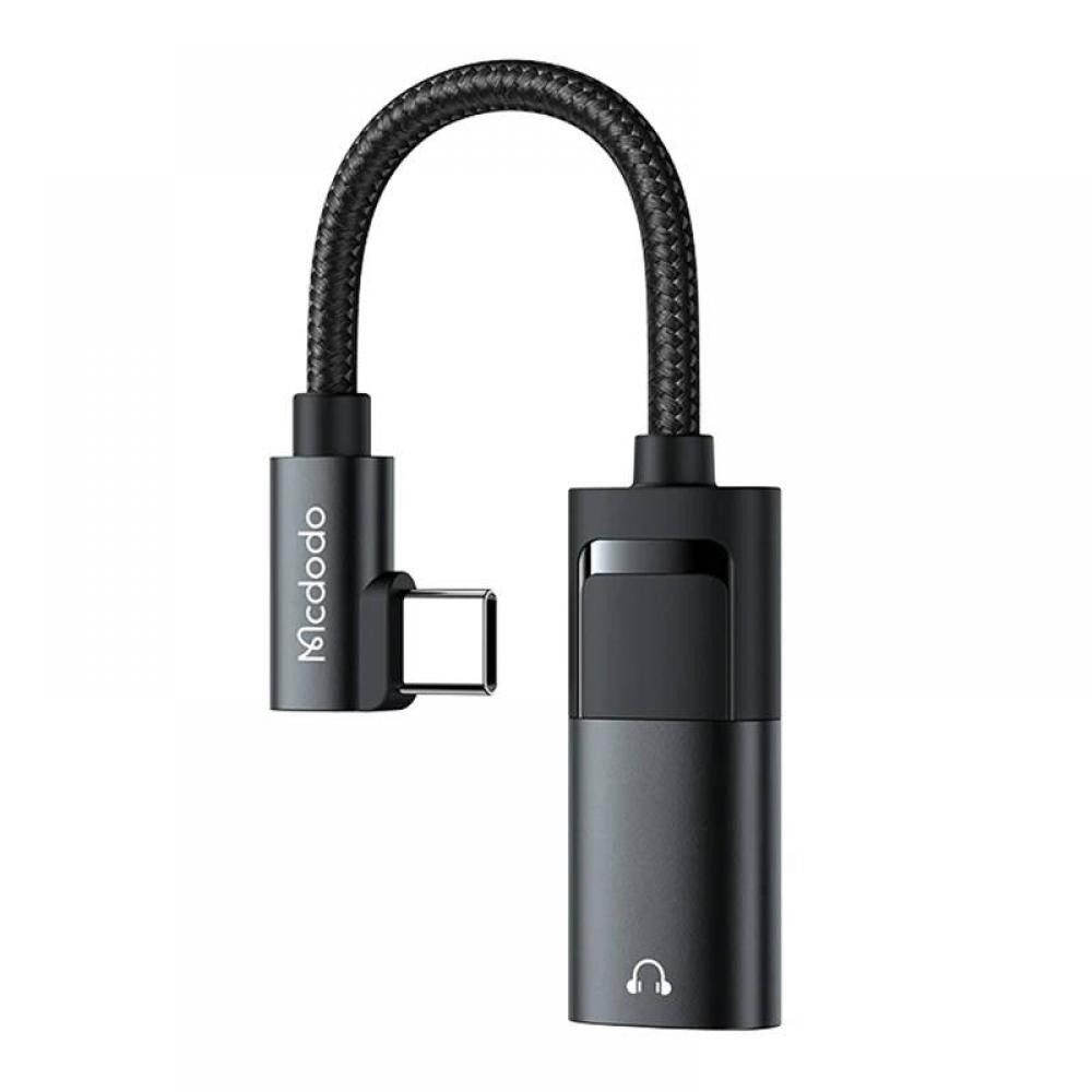 Mcdodo CA-1880, USB-C Audio Adapter mit Ladefunktion & DAC, 3,5mm Audio- & Video-Kabel