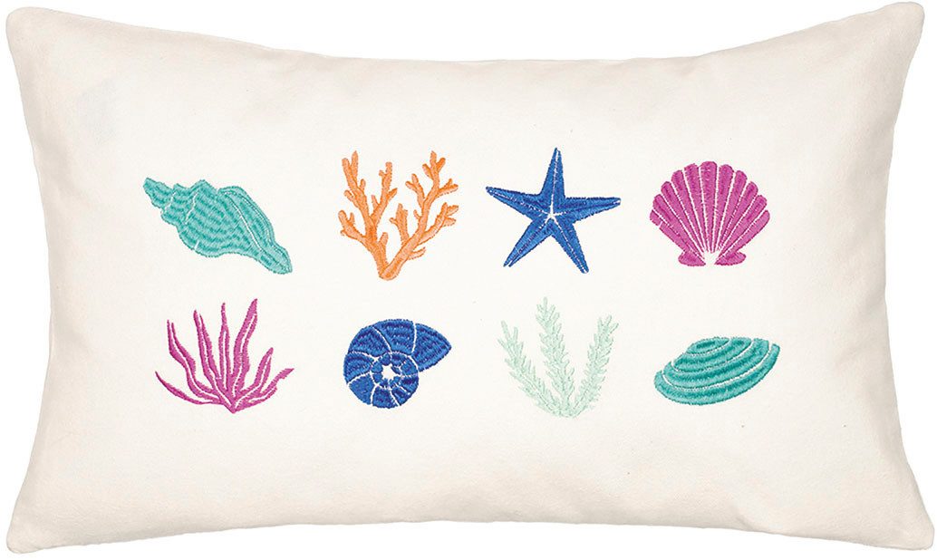 PAD Dekokissen MULTI CORALS, Embroidery