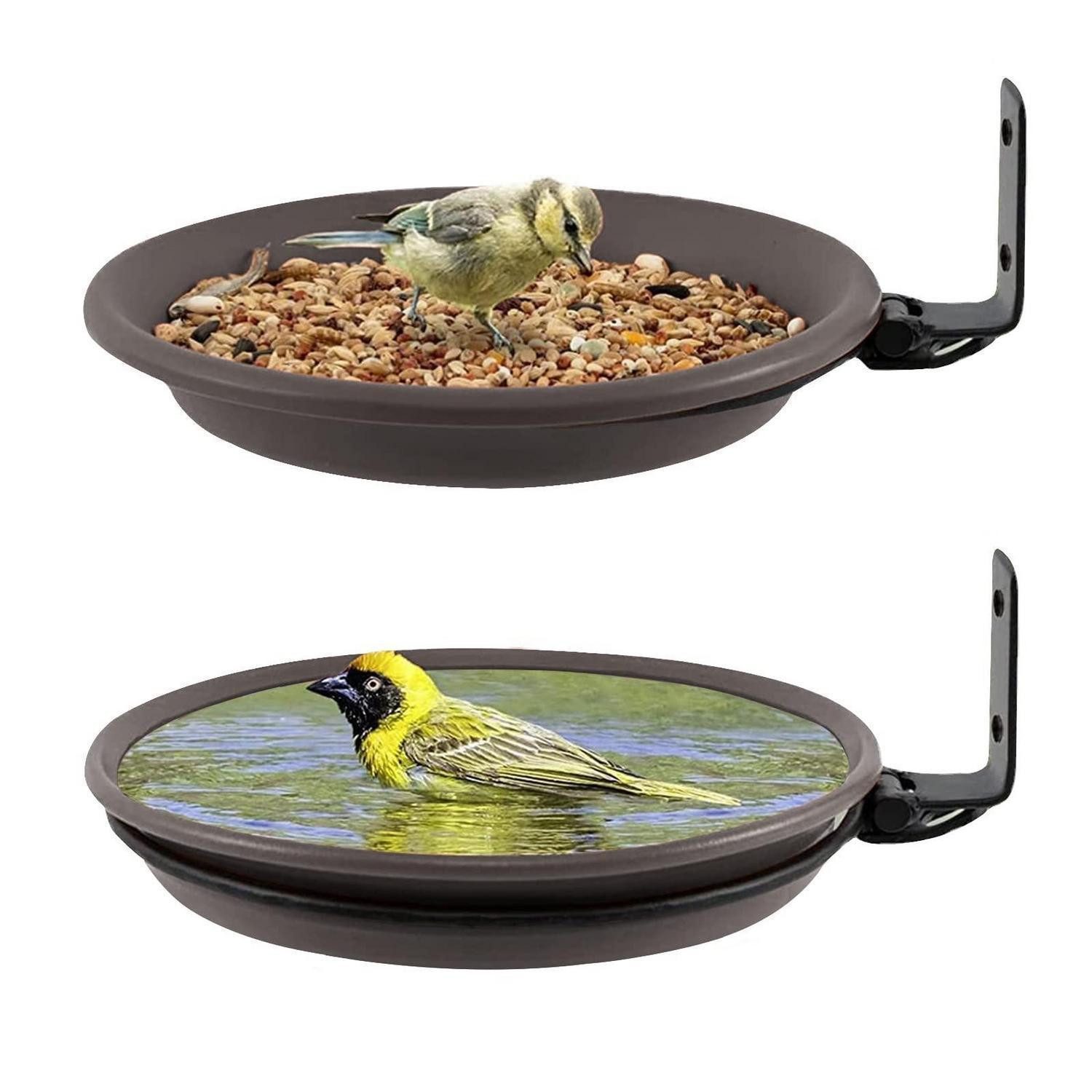 LuxusKollektion Vogeltränke Vogeltränke & Futterspender 2er-Set