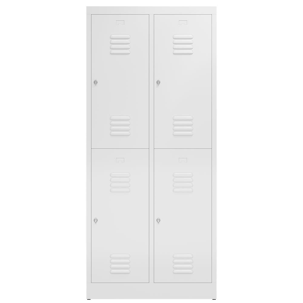 Steelboxx Spind ClassiX Garderobenschrank, 2 Abteile günstig online kaufen