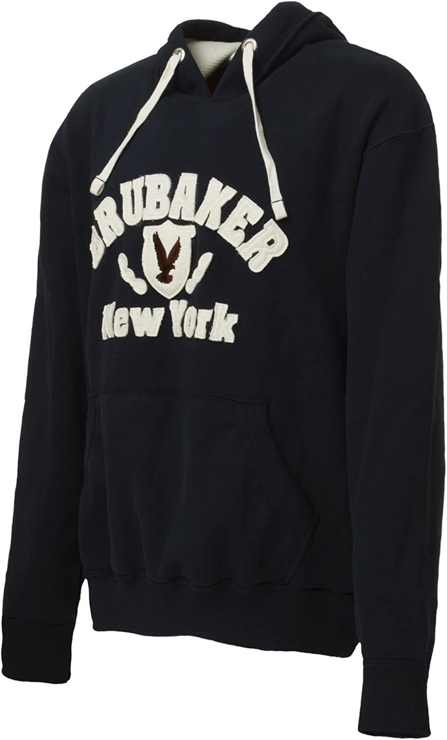 BRUBAKER Kapuzensweatshirt Herren Sweatshirt mit Kapuze - New York Eagle (1-tlg) Sweater mit Kängurutasche und Adler Logo