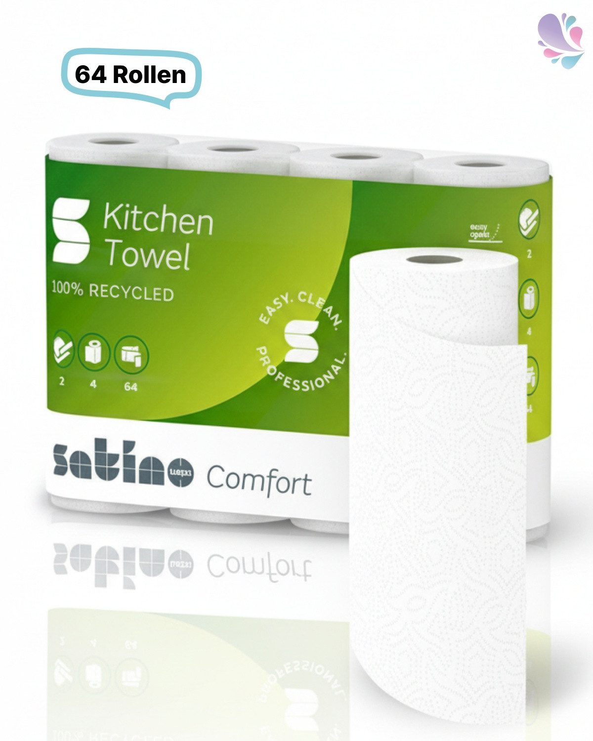 Blanc Hygienic Papierküchenrolle