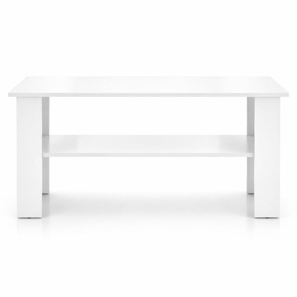 OTTO home Couchtisch CT 2 Wohnzimmertisch, Sofatisch, Beistelltisch, Kaffeetisch, Mit Ablage, quadratisch/rechteckig, weiß Hochglanz oder Artisan-Dekor – Bild 2 von 5