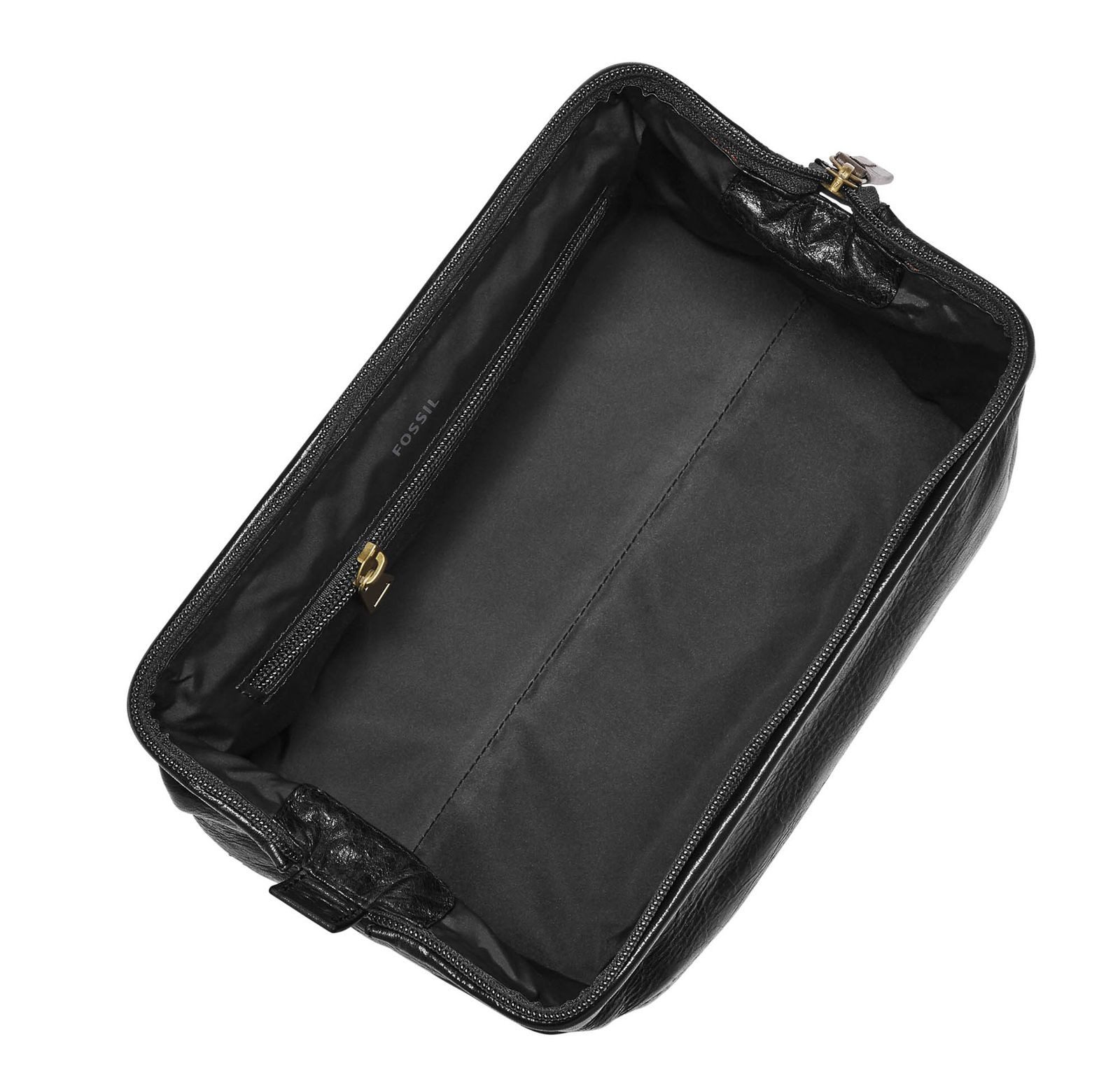 Fossil Kulturbeutel Shave Kit, aus echtem Leder