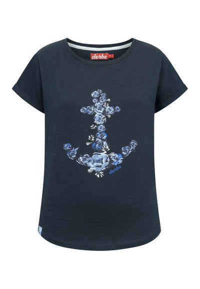Derbe T-Shirt Rosenanker Damen T-Shirt (1-tlg)