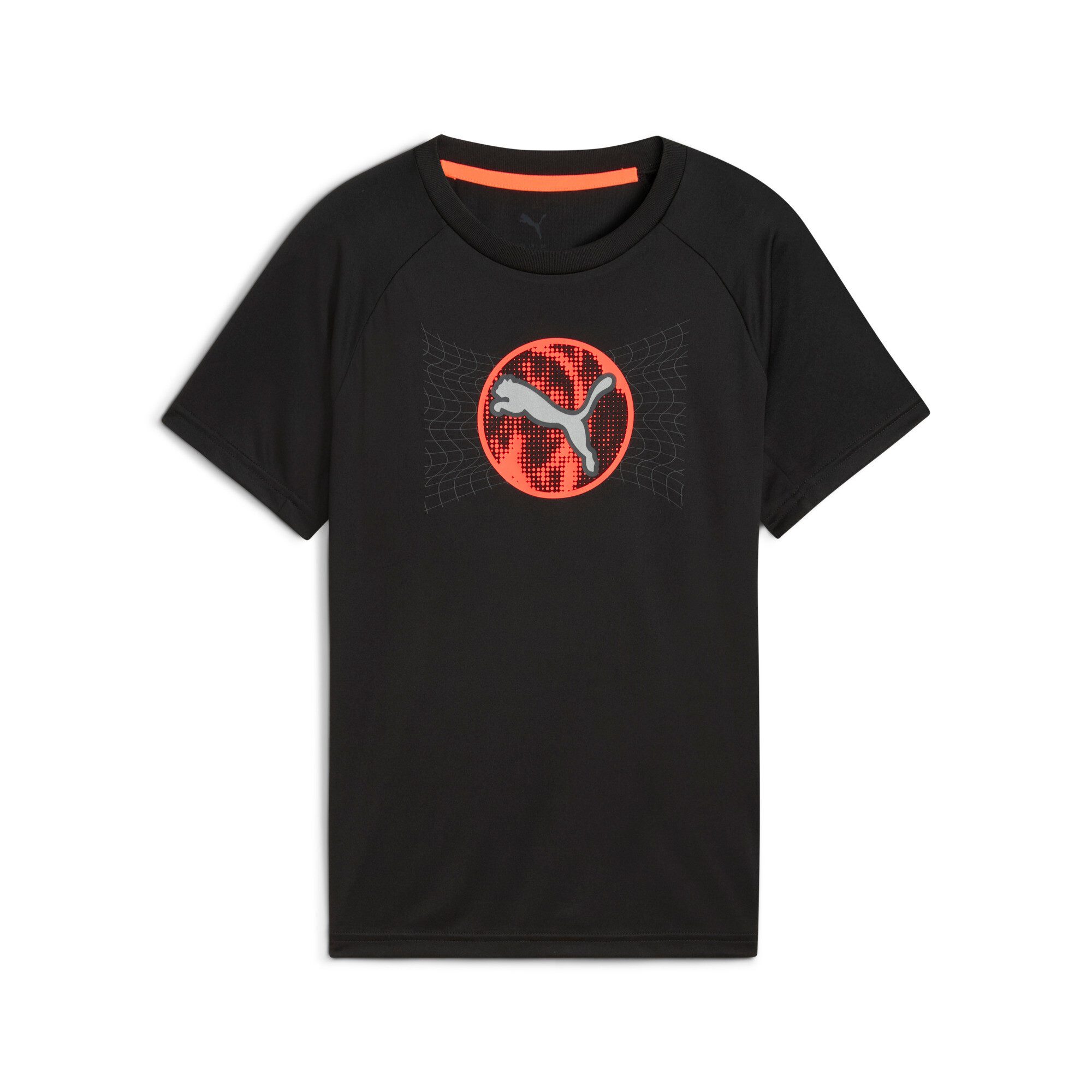 PUMA T-Shirt ACTIVE SPORTS POLY TEE B Regular Fit, für Jugendliche, mit Rundhalsausschnitt, atmungsaktiv