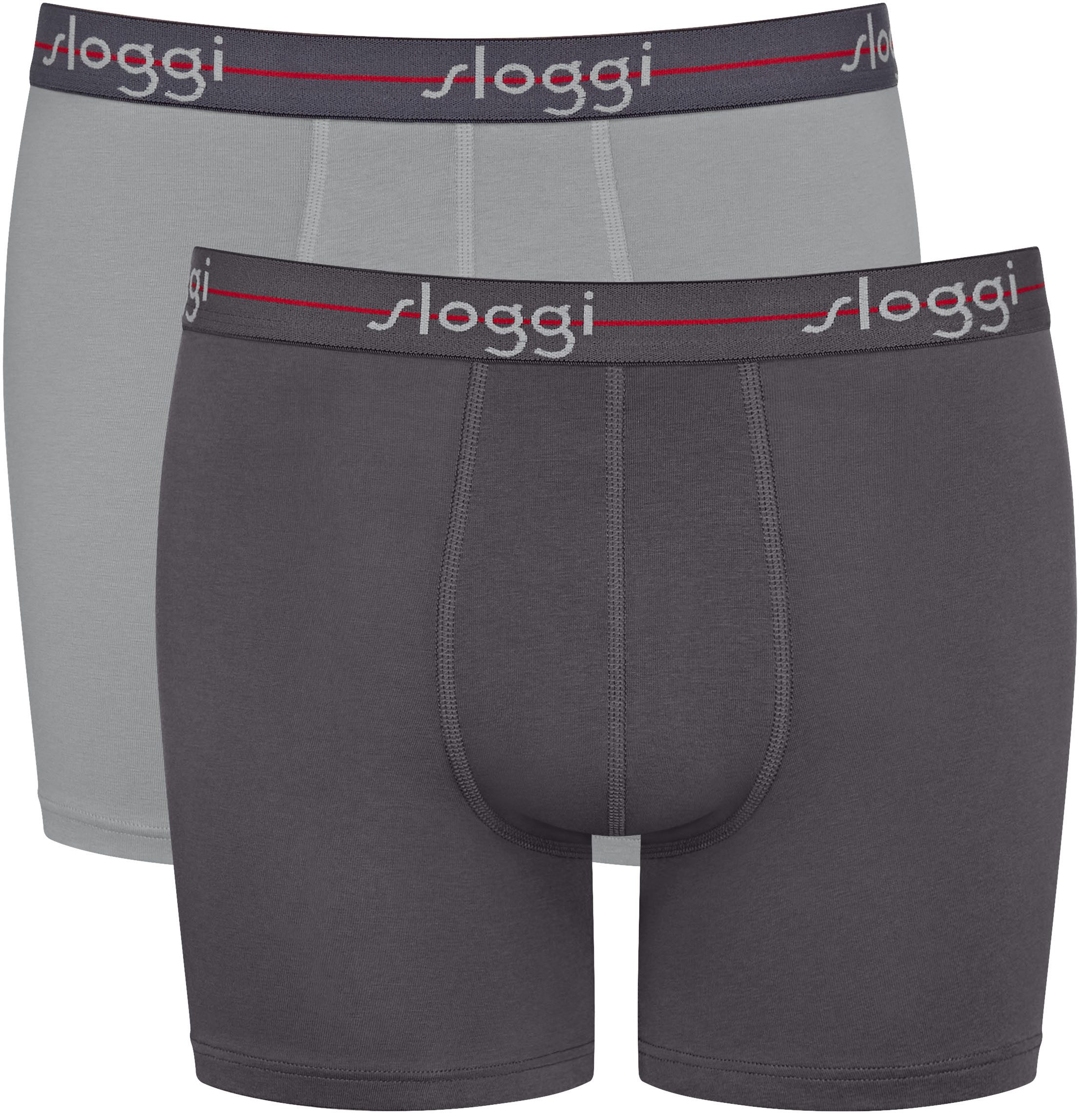 sloggi Boxershorts Men Start (2er Pack) elastischer Bund mit Logo, ohne Ein günstig online kaufen
