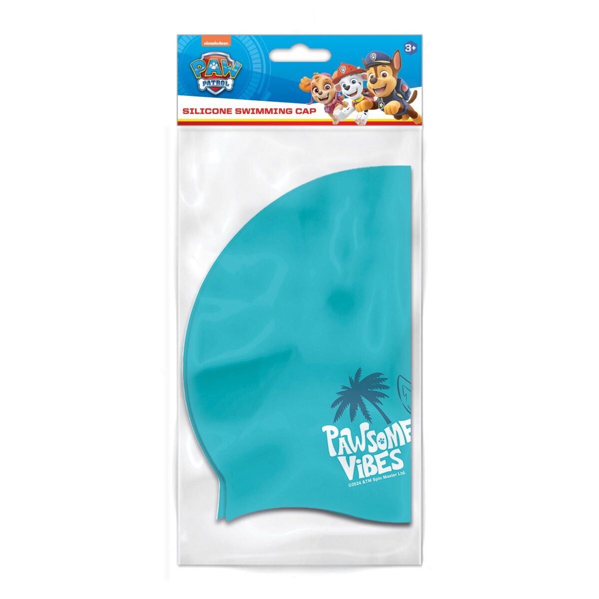 PAW PATROL Badekappe Paw Patrol Silikon Schwimmkappe Kinder chlorresistent flexibel