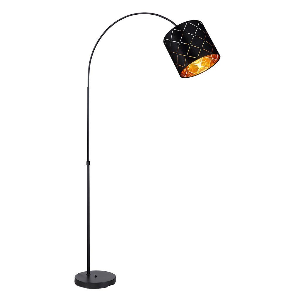 etc-shop LED Bogenlampe, Leuchtmittel Stehleuchte inklusive, Schlafzimmer Bogenleuchte nicht Wohnzimmerlampe