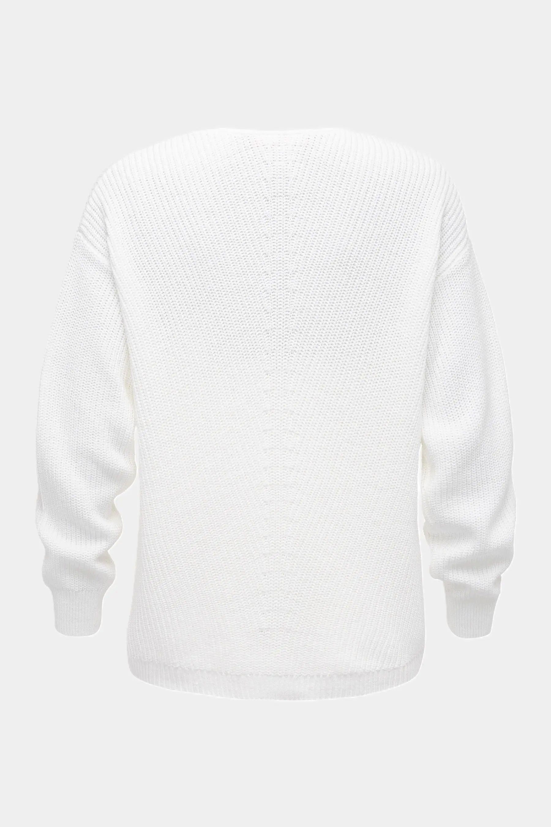 six-o-seven Strickpullover Six-o-Seven Baumwoll-Strickpullover mit moderner günstig online kaufen