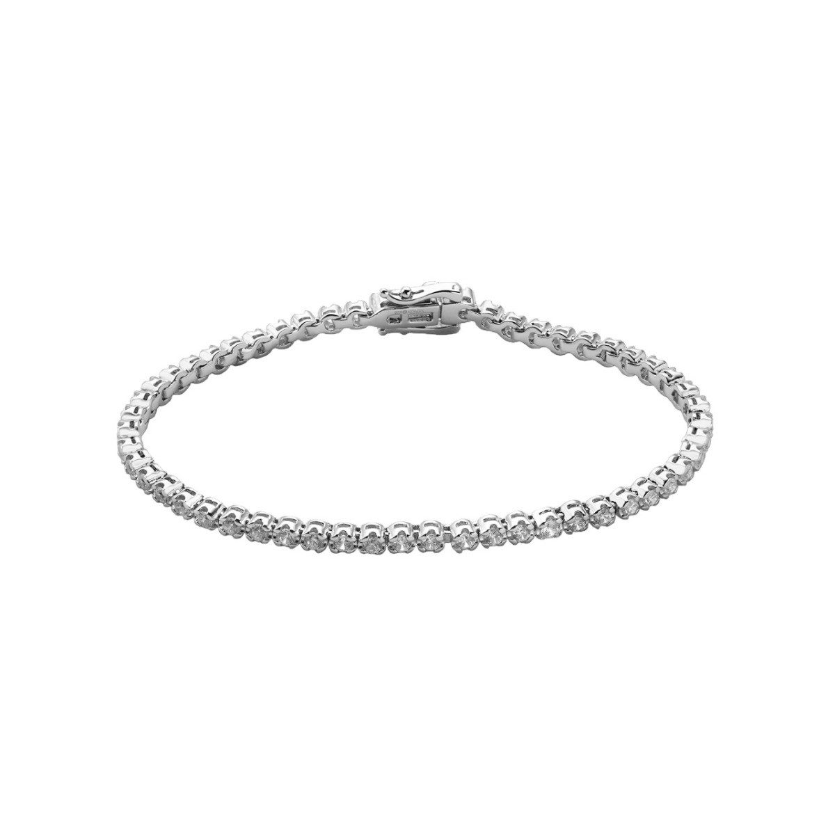 XENOX Tennisarmband Xenox Tennisarmband Damen Krappe Weiße Zirkonia Silber XS2044/L