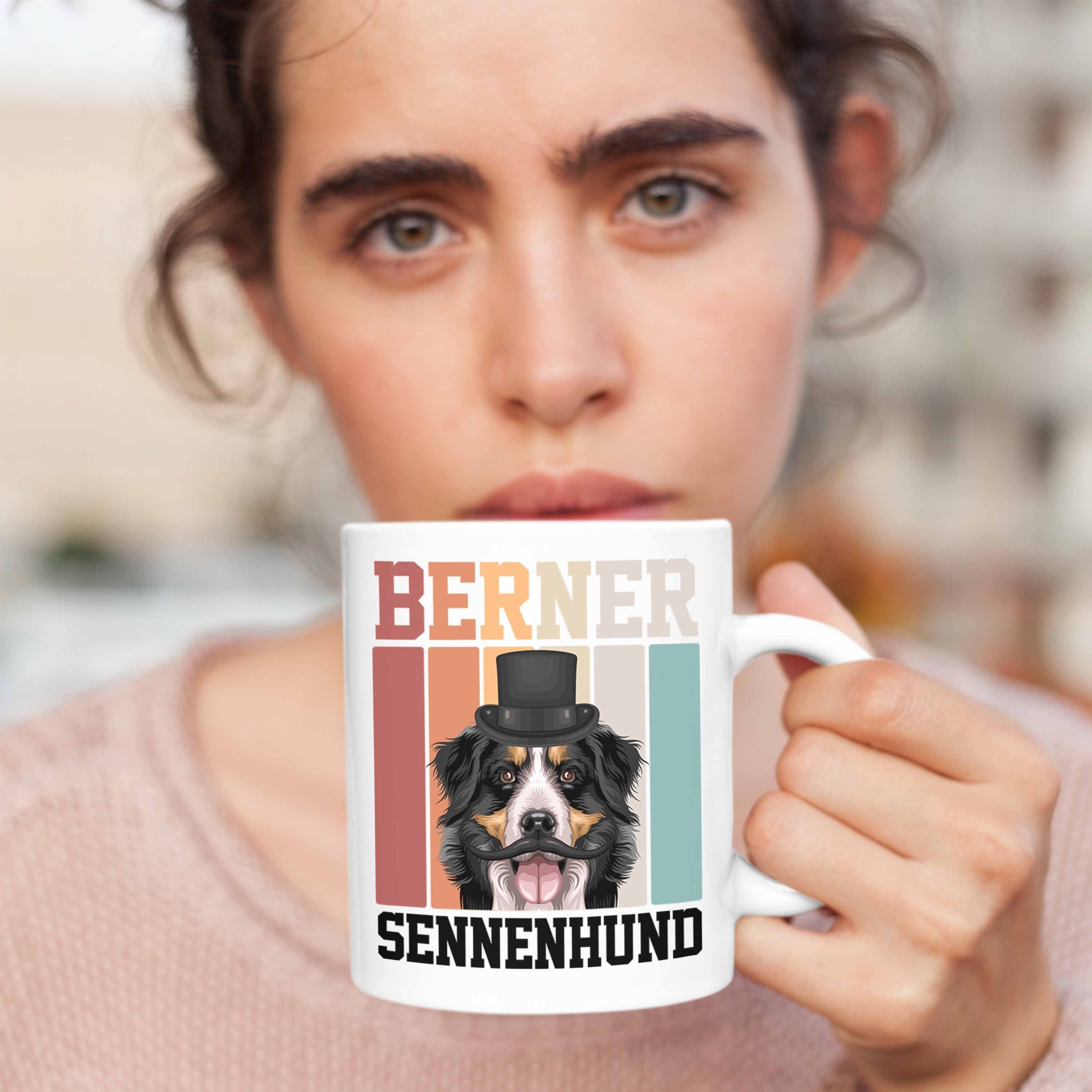 Trendation Geschenk Weiss Besitzer Berner Tasse Spruch Lustiger Ret Sennen Tasse Geschenkidee