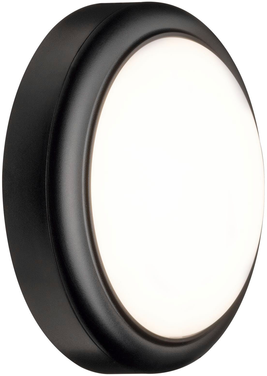 Paulmann LED Außen-Wandleuchte IP44 180mm 3000K 15W 1050 lm 230V Grau Kunststoff, LED fest integriert, Warmweiß, Pendellampe, Vintage Pendelleuchte im Retro Look, Ø 18 cm