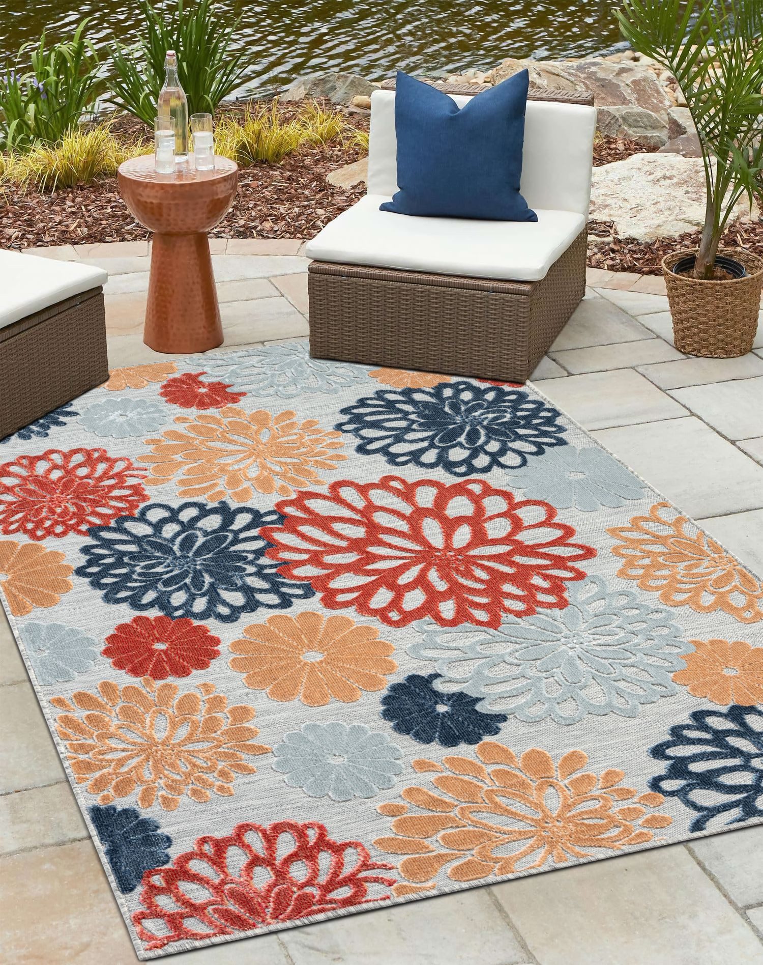 Wohnando Teppich MY-RUG Outdoor-Teppich "Bramble" 150x80 günstig online kaufen