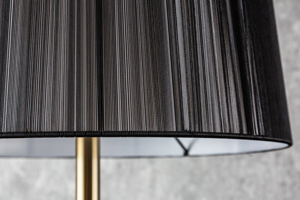 riess-ambiente Stehlampe LUCIE · Barock Wohnzimmer schwarz, · / gold · Leuchtmittel, ohne 160cm gebürstet Metall