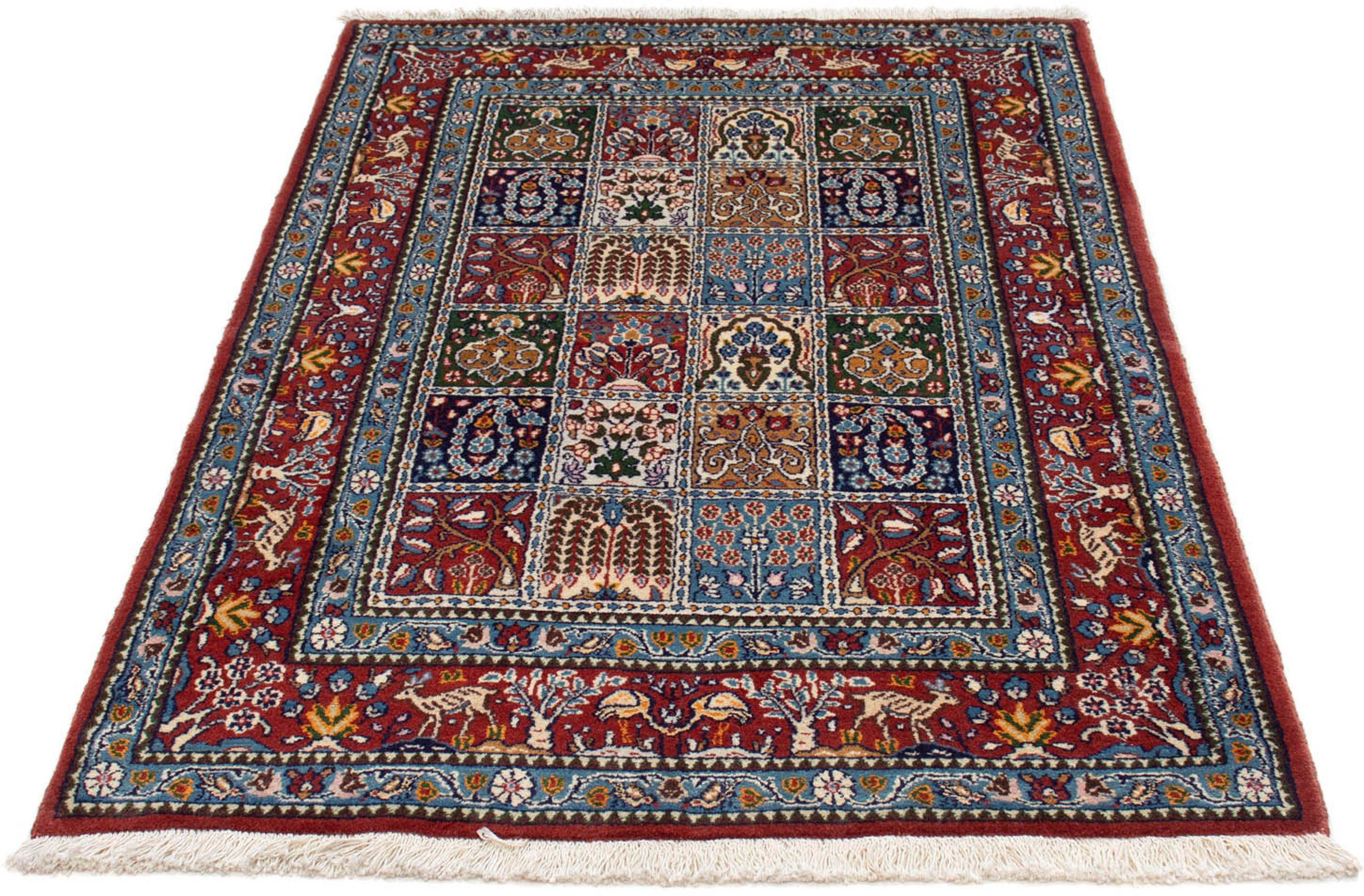 Orientteppich Perser - Classic - 150 x 98 cm - mehrfarbig, morgenland, rechteckig, Höhe: 10 mm, Wohnzimmer, Handgeknüpft, Einzelstück mit Zertifikat