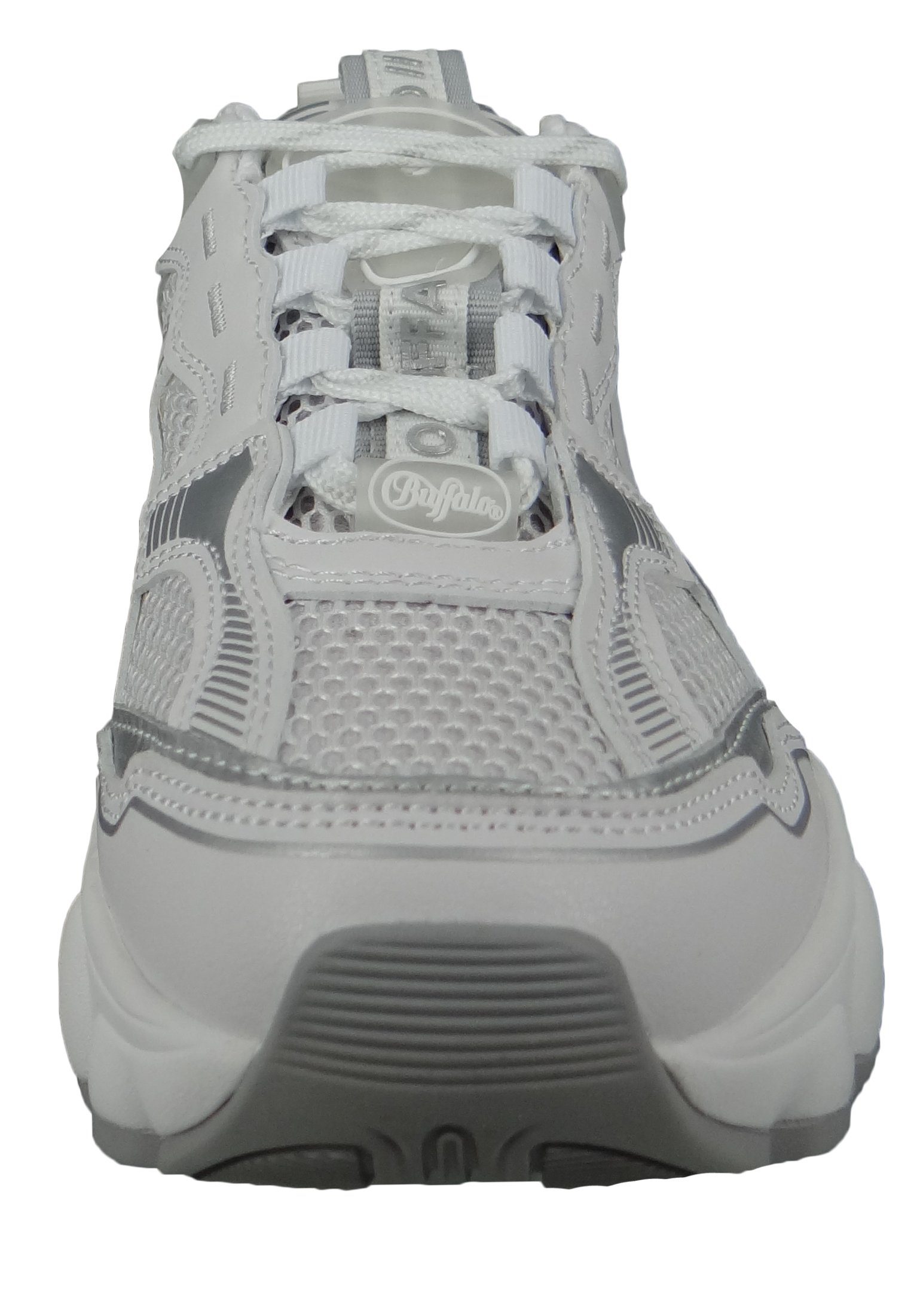 Buffalo 1630649 CLD Run Jog Low Top Vegan White/Silver Sneaker