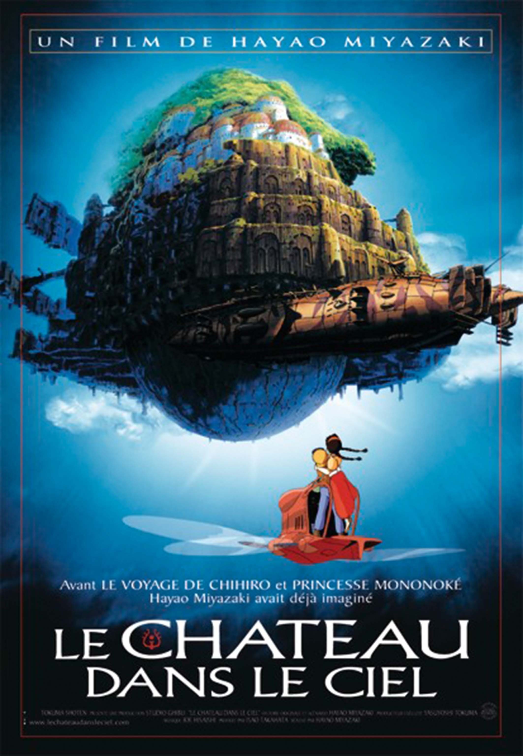 Close Up Poster Le Chateau Dans le Ciel Poster 68 x 98 cm