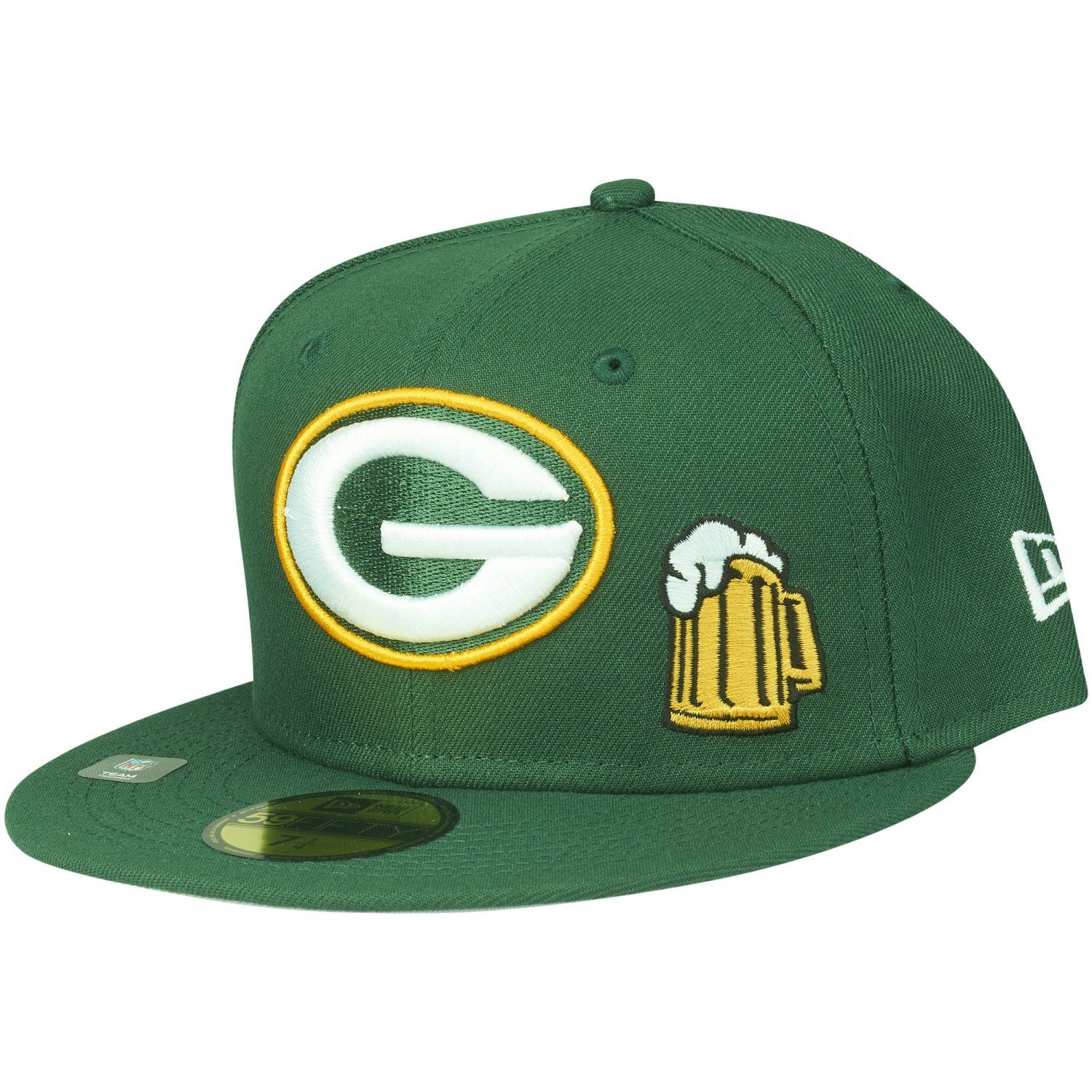 New Era Fitted NFL Bay CITY Cap Packers 59Fifty Green