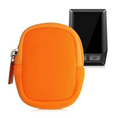 kwmobile Backcover Tasche für Bosch Kiox / Kiox 300, E-Bike Computer Neopren Hülle - Schutztasche Orange