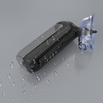 Novzep Ohrenreiniger Hydrodynamischer Ohrreiniger, Elektrisches Ohrschmalz-Entfernungsset mit 4 Druckmodi, Wasserdicht