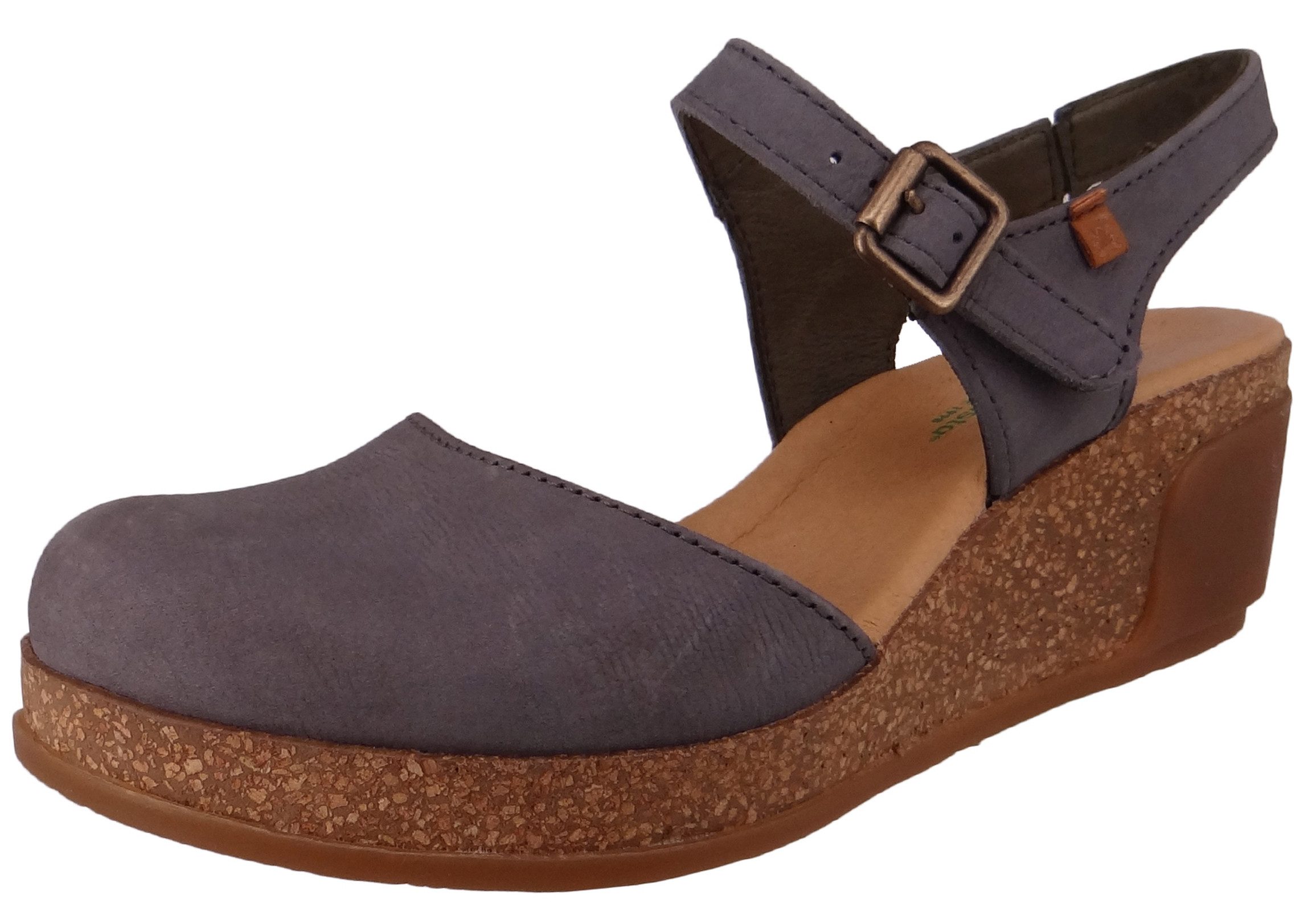 El Naturalista Damen Sandale Koratin – Bequeme Ledersandale Mit Anatomischer Sohle