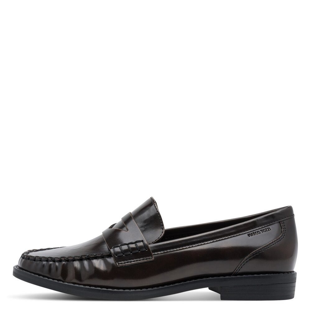 MARCO TOZZI Marco Tozzi - Loafer - Braun Slipper