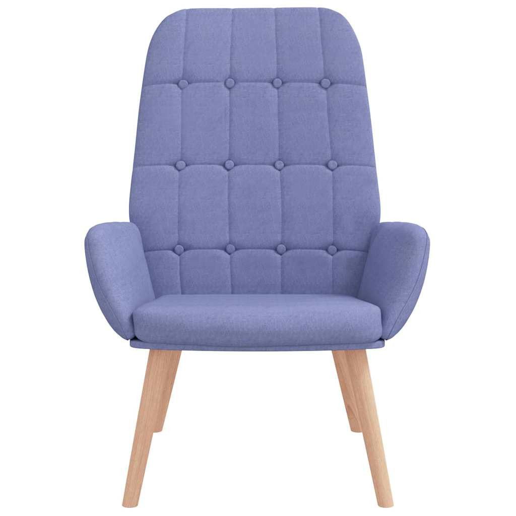 vidaXL Sessel Relaxsessel Jeansblau Stoff (1-St) günstig online kaufen