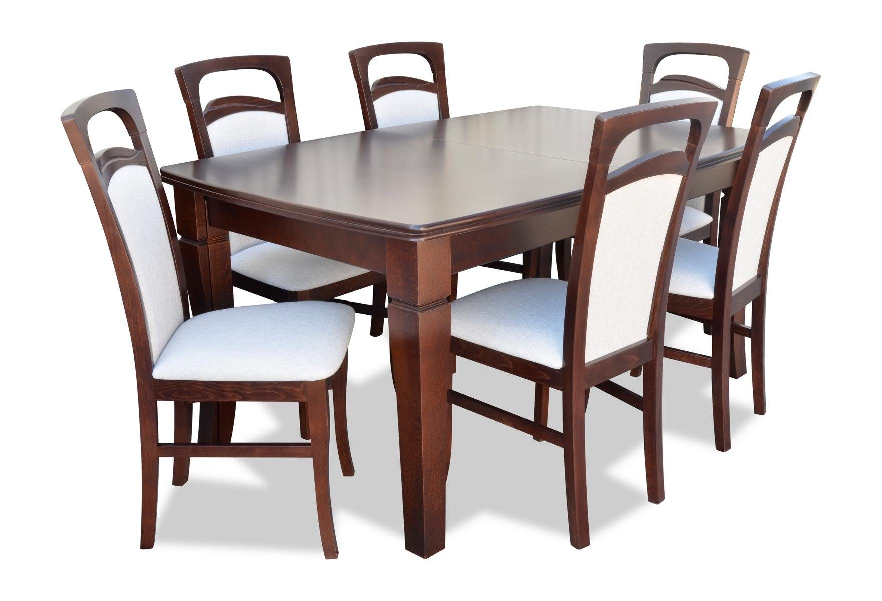 (7-tlg), Set JVmoebel Design Stuhl Gruppe Essgruppe, Neu Stühle 7tlg 6 Tisch