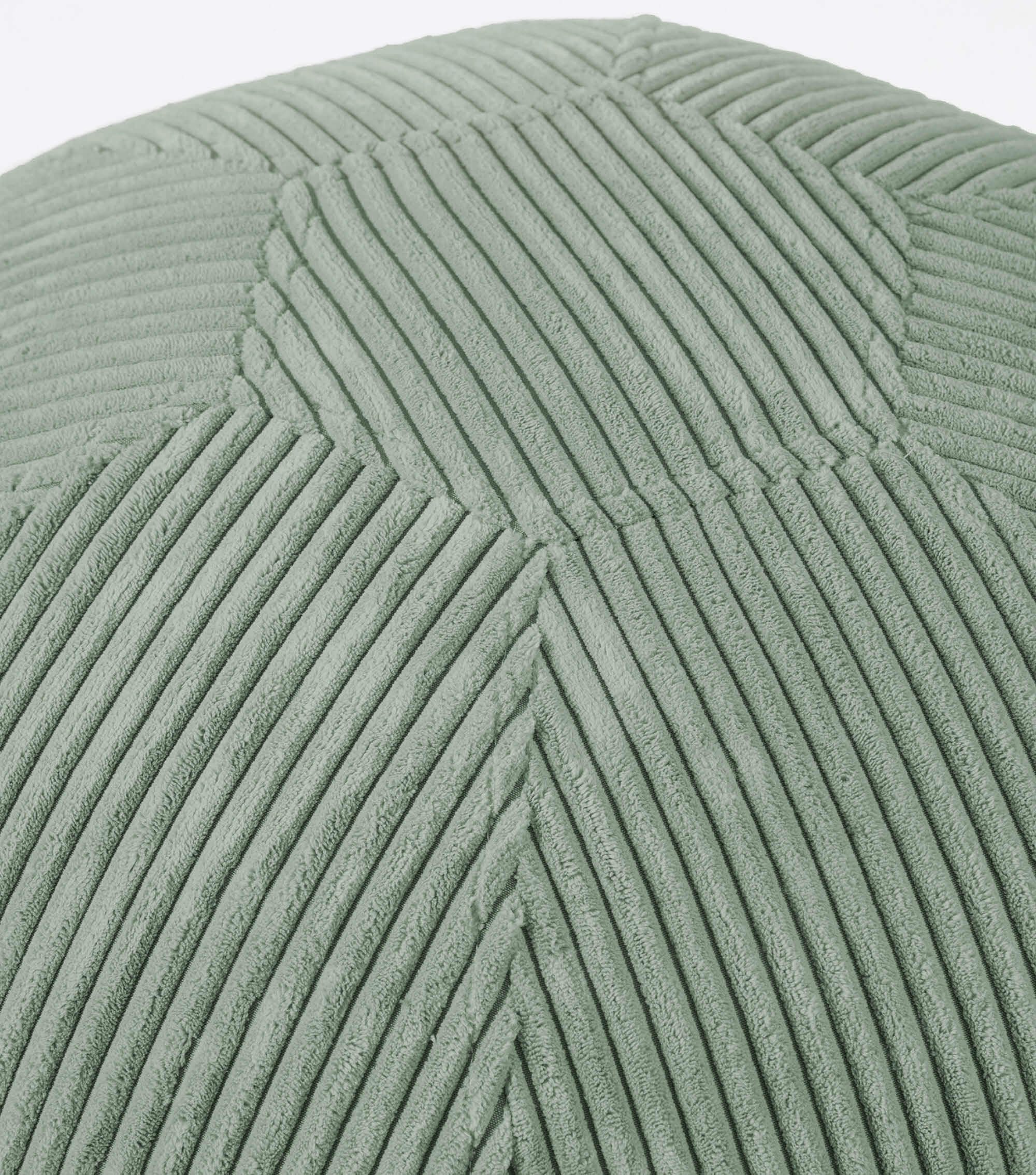 mokebo Sitzball Der Sportliche (mit Cordbezug), ergonomische Sitzmöglichkeit fürs Büro & Homeoffice in Grün