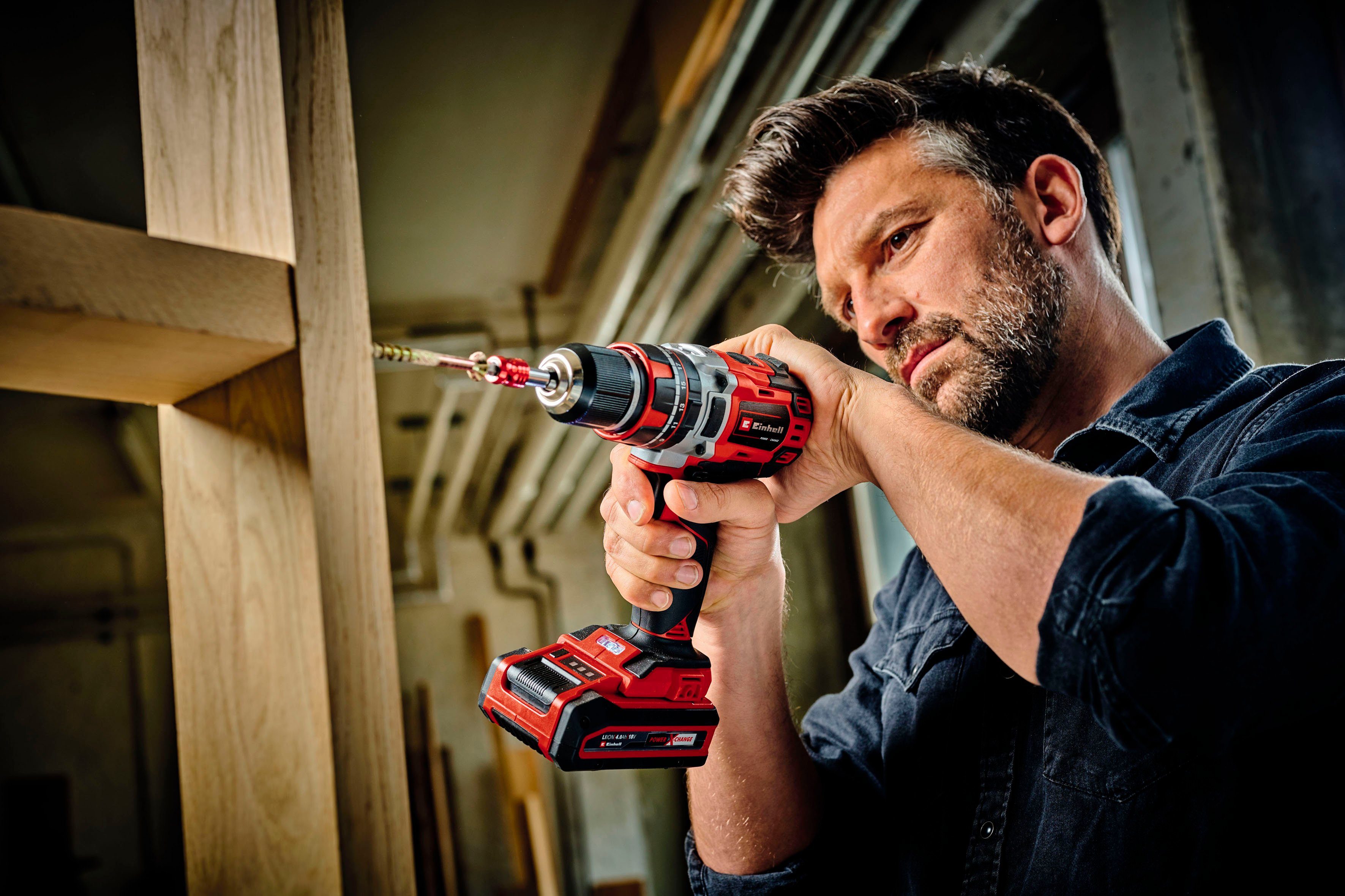 Einhell Akku-Schlagbohrschrauber TP-CD 18/50 Li-i BL (2x2,0Ah), max. 1800 U günstig online kaufen