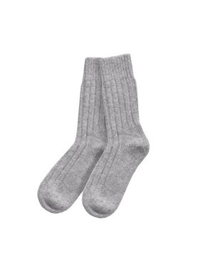 FUXBAU Socken Alpaka Schafwollsocken warm, extra weich & kuschelig