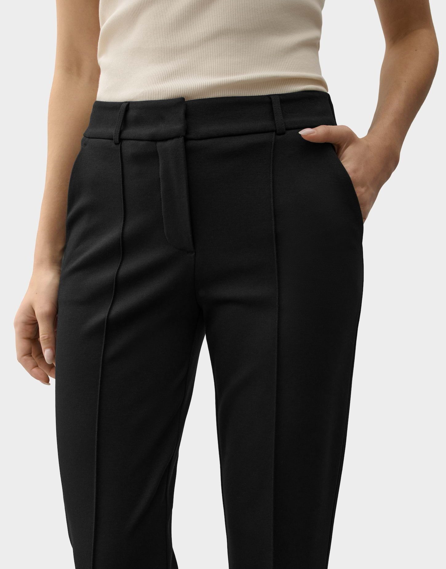 OPUS PANTS Stoffhose LUANE LONG City Pants aus Viskose Mix – Bild 4 von 5