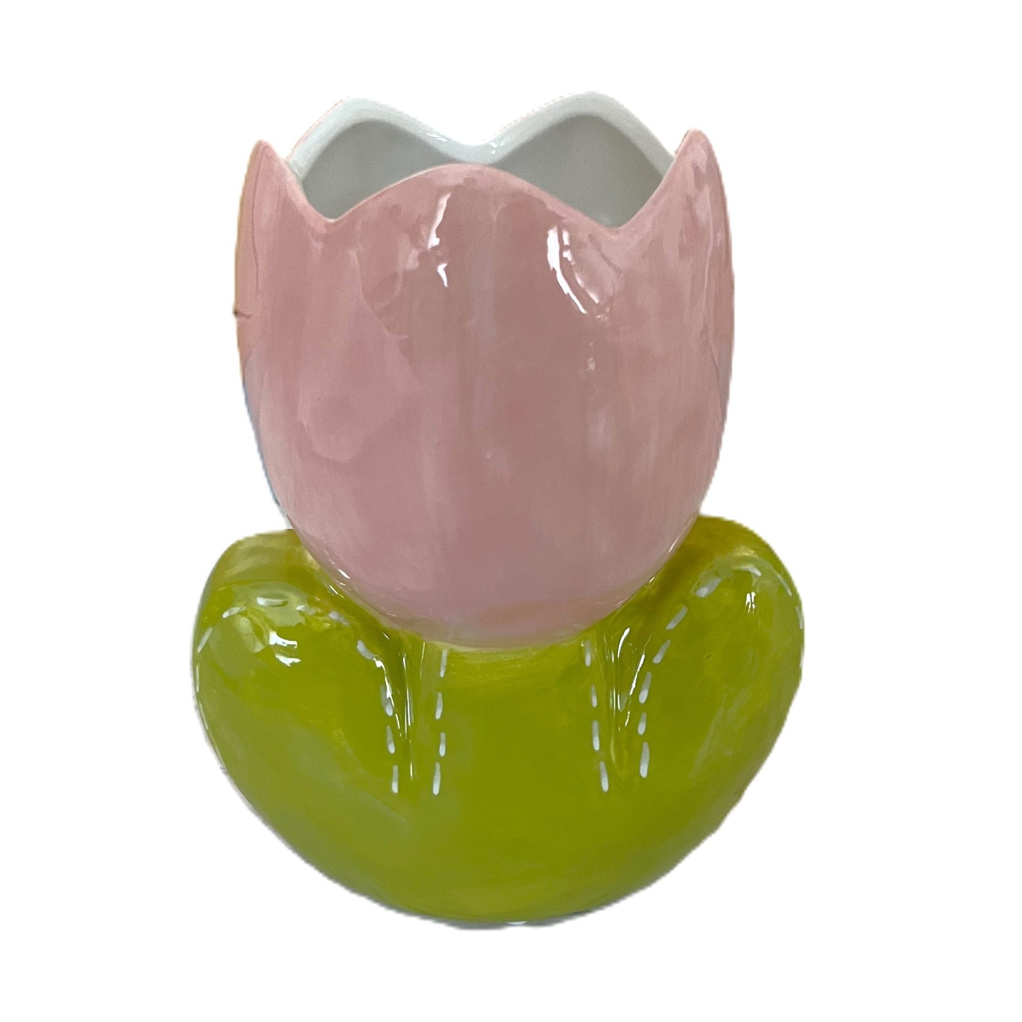 HomeBound by KY Tischvase Vase Tisch Ostern Frühling Tulpe Bunt 21 cm