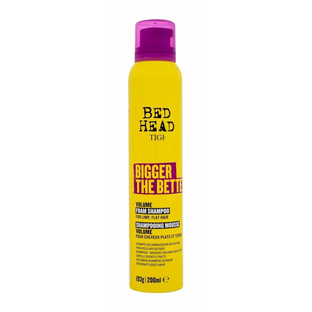 TIGI Haarshampoo Bed Head Bigger The Better Volume Foam Shampoo 200ml