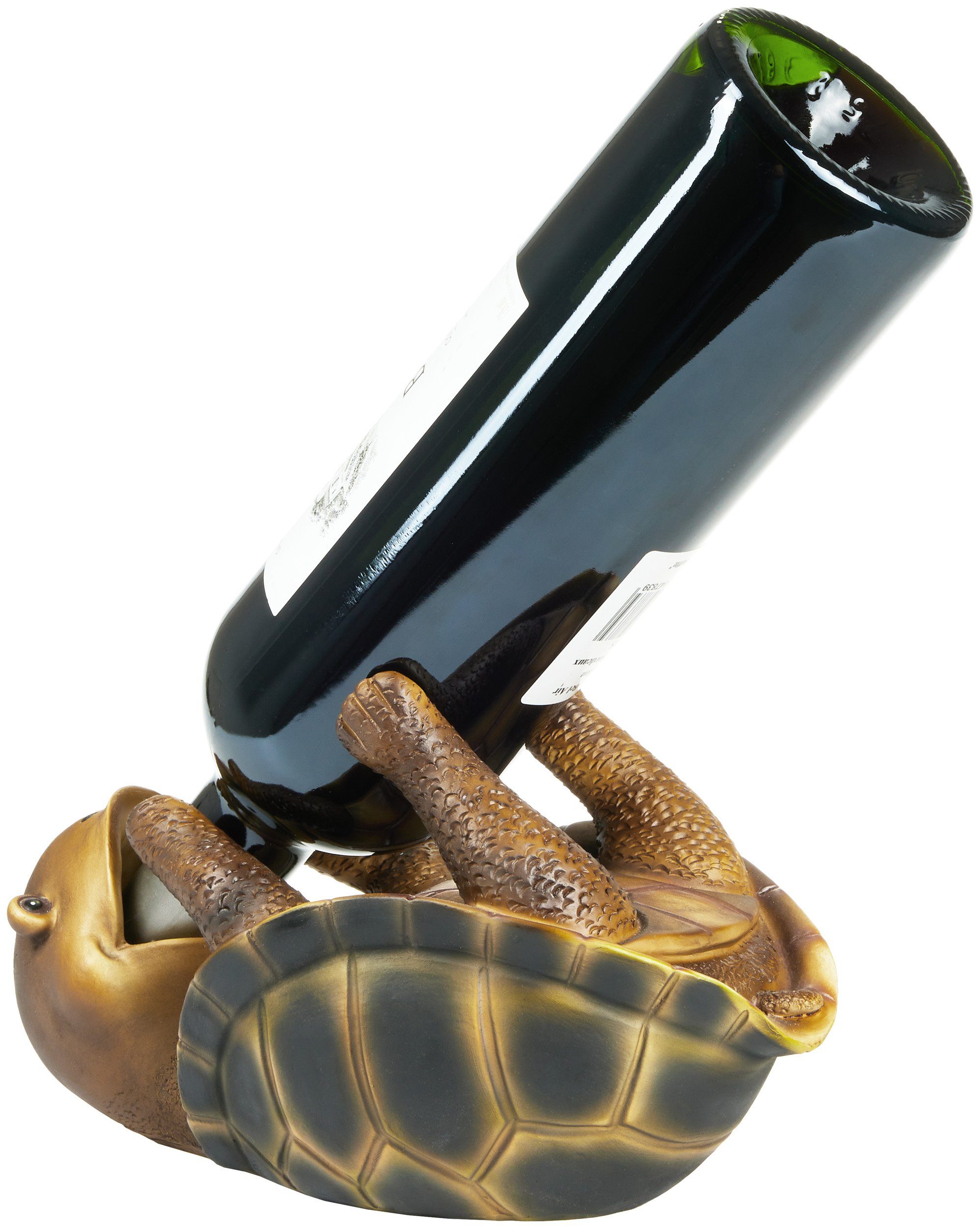 BRUBAKER Weinflaschenhalter Durstige Schildkröte, (Weinzubehör - günstig online kaufen
