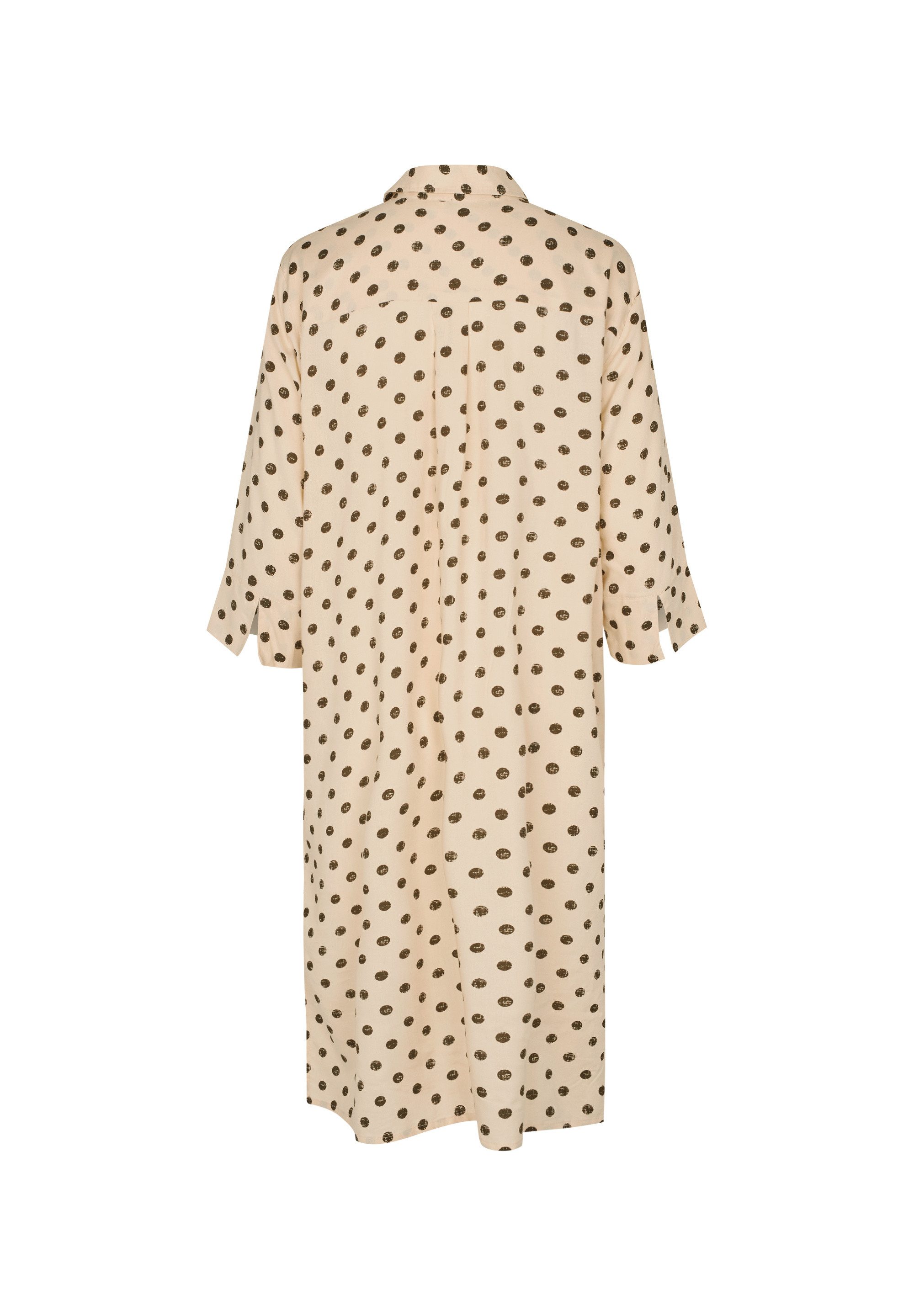 Masai Shirtkleid MaNimeso Dreiviertelärmeln und Einschubtaschen
