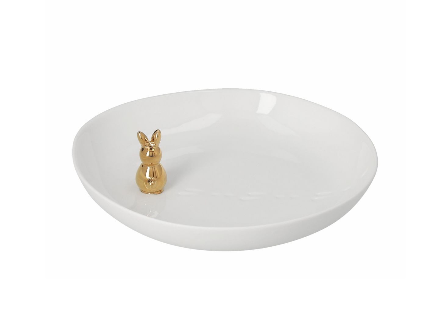 Räder Design Dekoschale Schale "Goldhase"