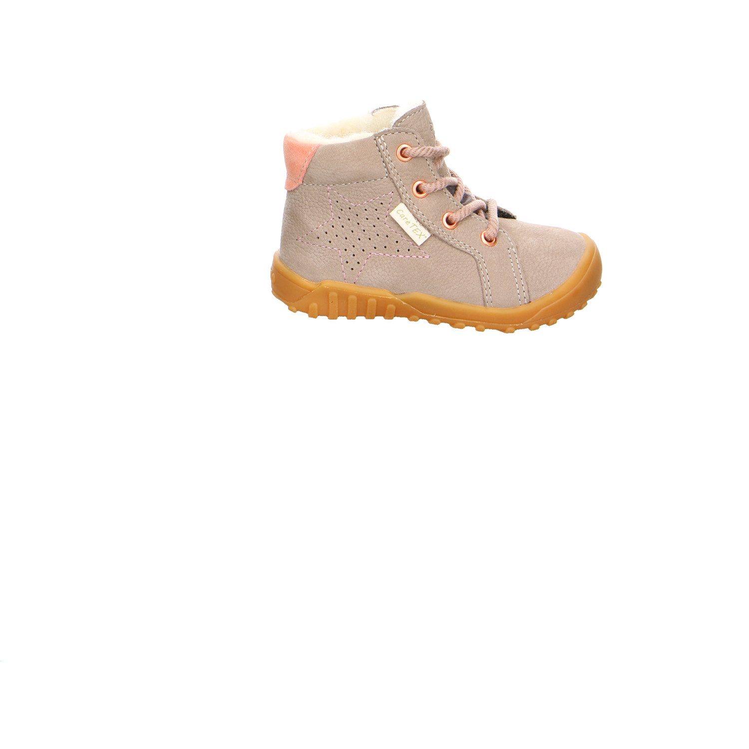Ricosta Ricosta Denny Nubuk Schnürstiefel Winter Mädchen beige Winterstiefelette