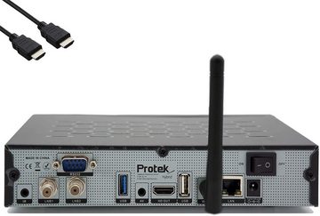 Protek X2 Twin SAT 4K - UHD HDR 2X DVB-S2 Twin Tuner, OpenATV E2 Linux Receiv SAT-Receiver