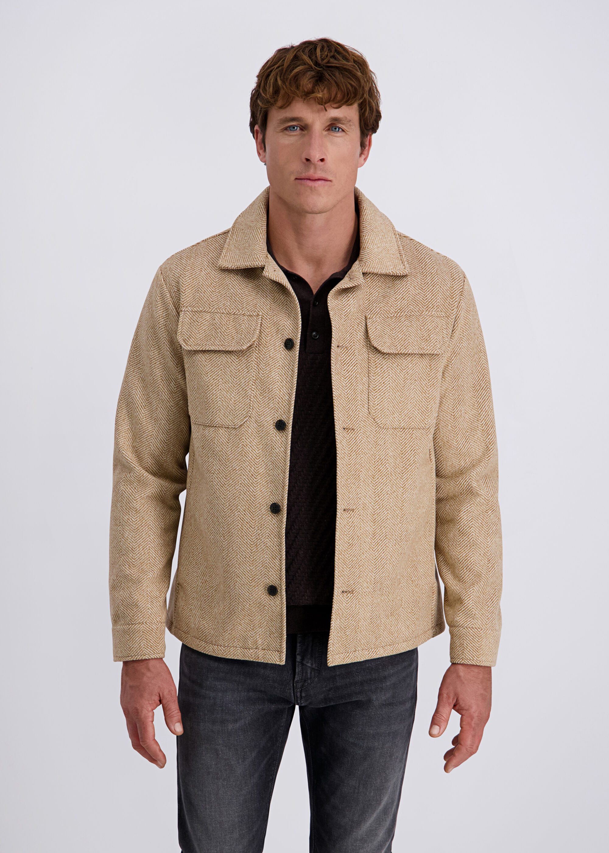 Pierre Cardin Blouson (1-St) mit Knopfleiste