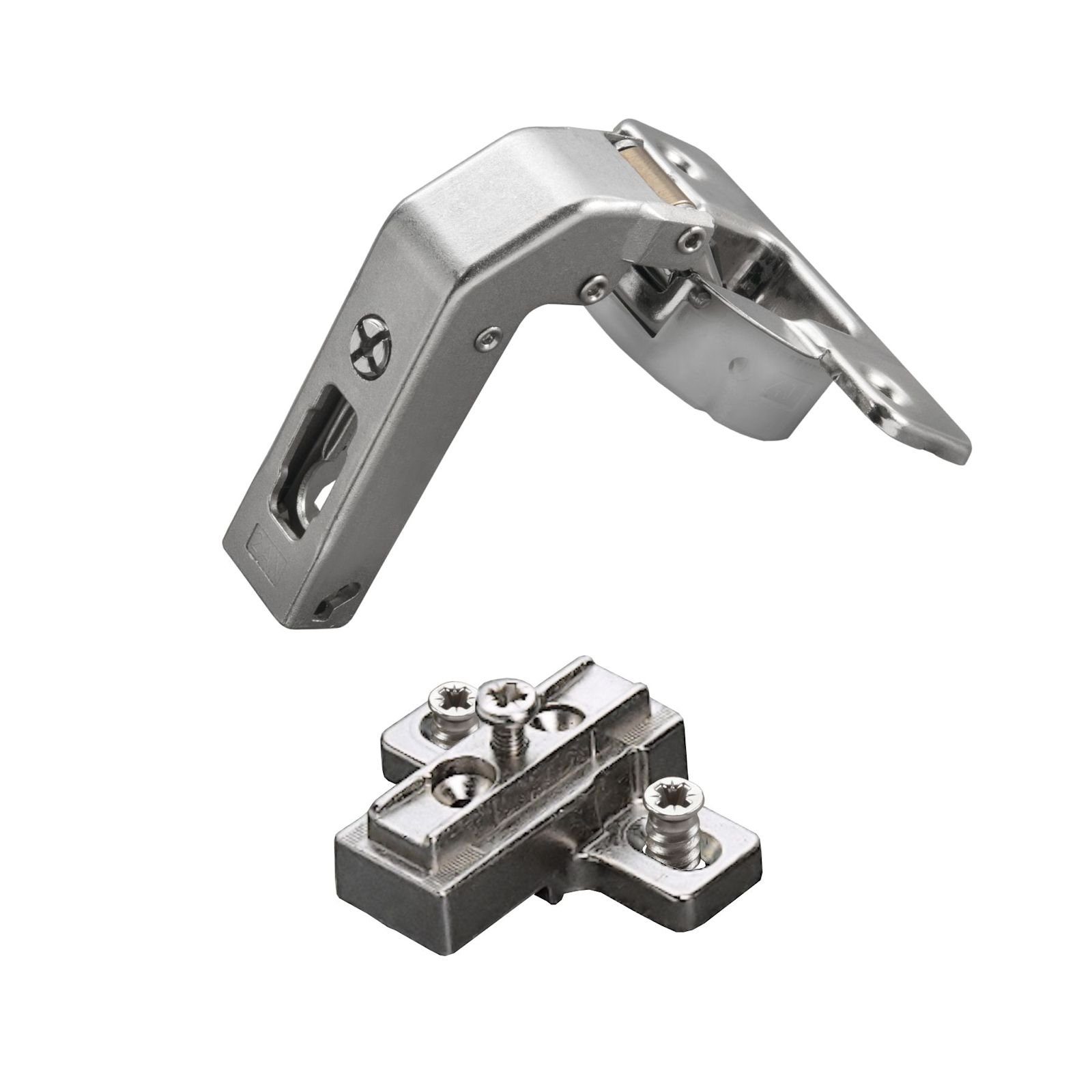 Möbelbeschlag 2 x Salice Stollenscharnier S700 110° gedämpft