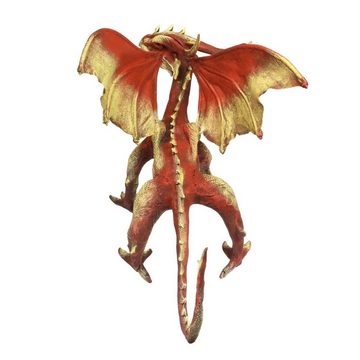 Oriental Galerie Dekofigur Drache mit abnehmbaren Flügeln in Rot (1 St)